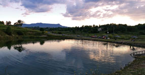 Panoráma a Kakasgerinc tetejére